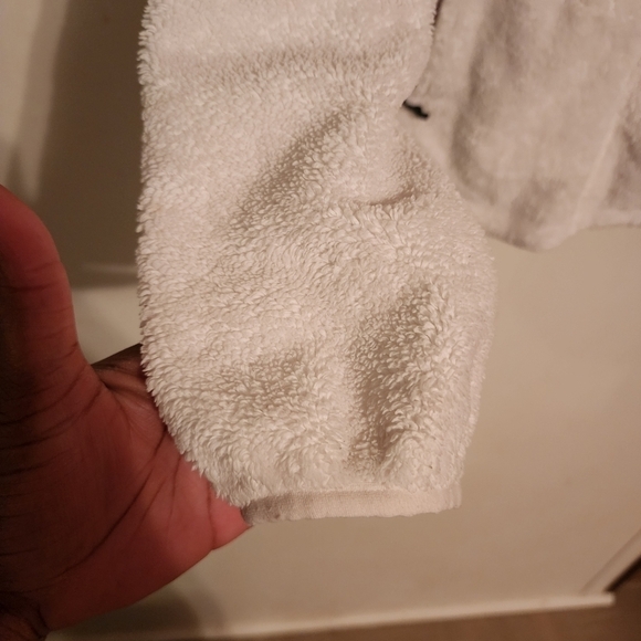 The North Face White/Off White Full Zip Fleece Jacket Womens Size M - Picture 9 of 14